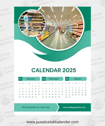 Desain Kalender Retail