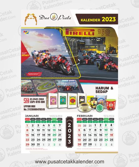 Desain Kalender Industri dan Pabrik