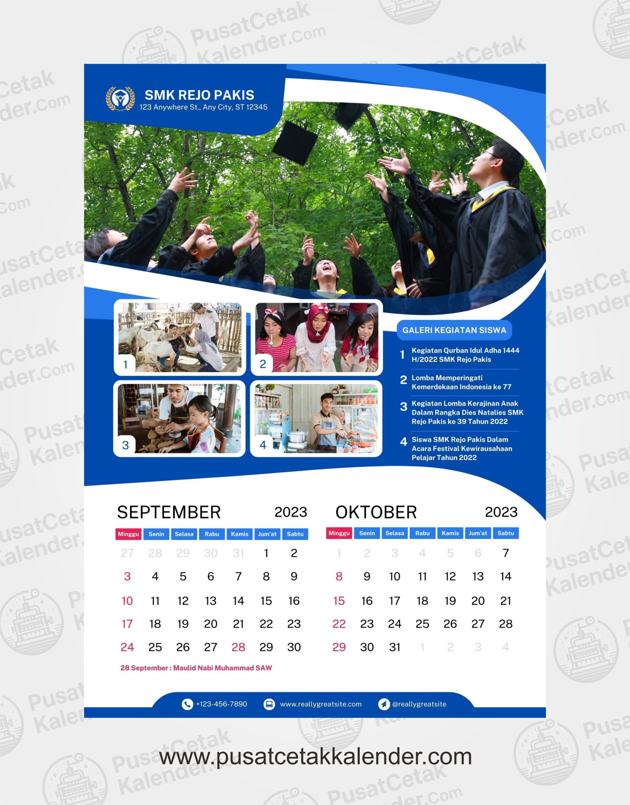Desain Kalender Internet 5