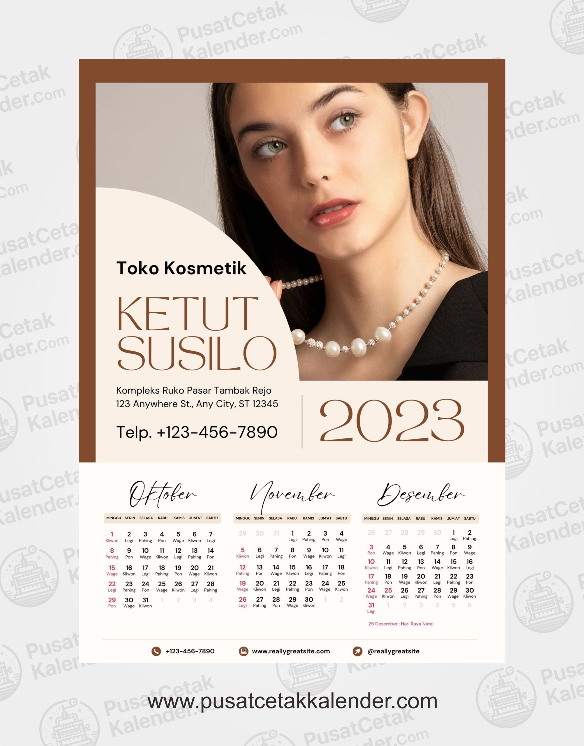 Desain Kalender Kecantikan 4