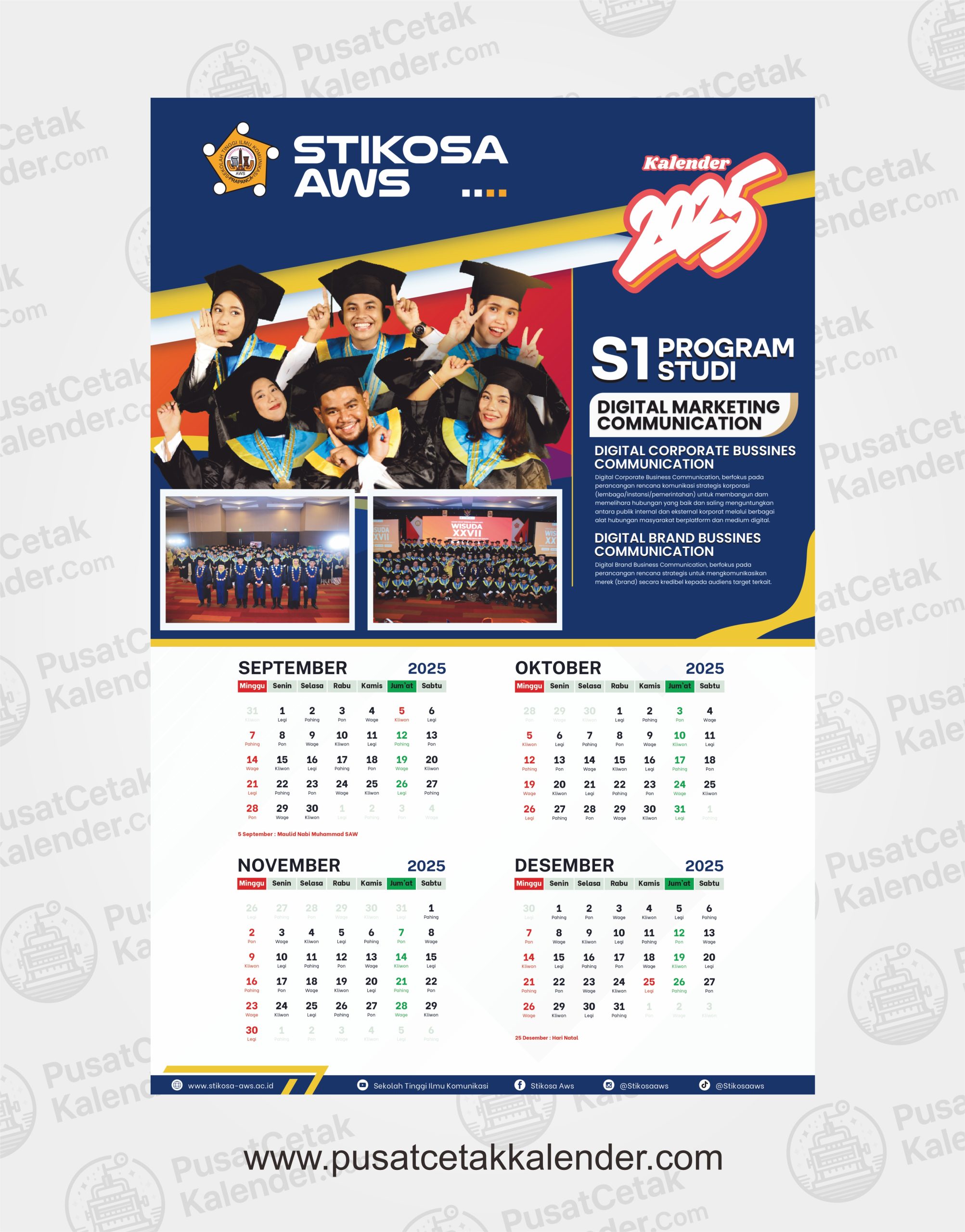Desain Kalender Komunikasi 3