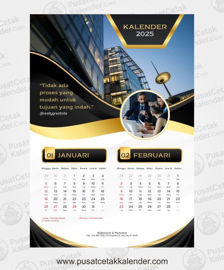 Desain Kalender Konstruksi