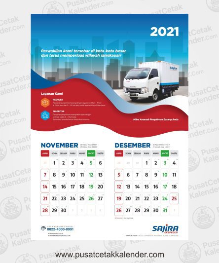 Desain Kalender Logistik dan Distribusi