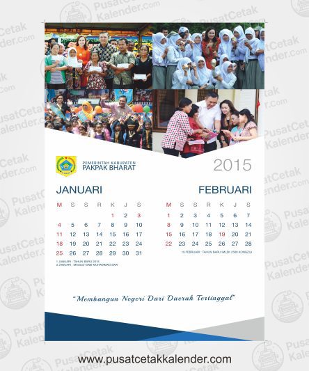 Desain Kalender Periklanan