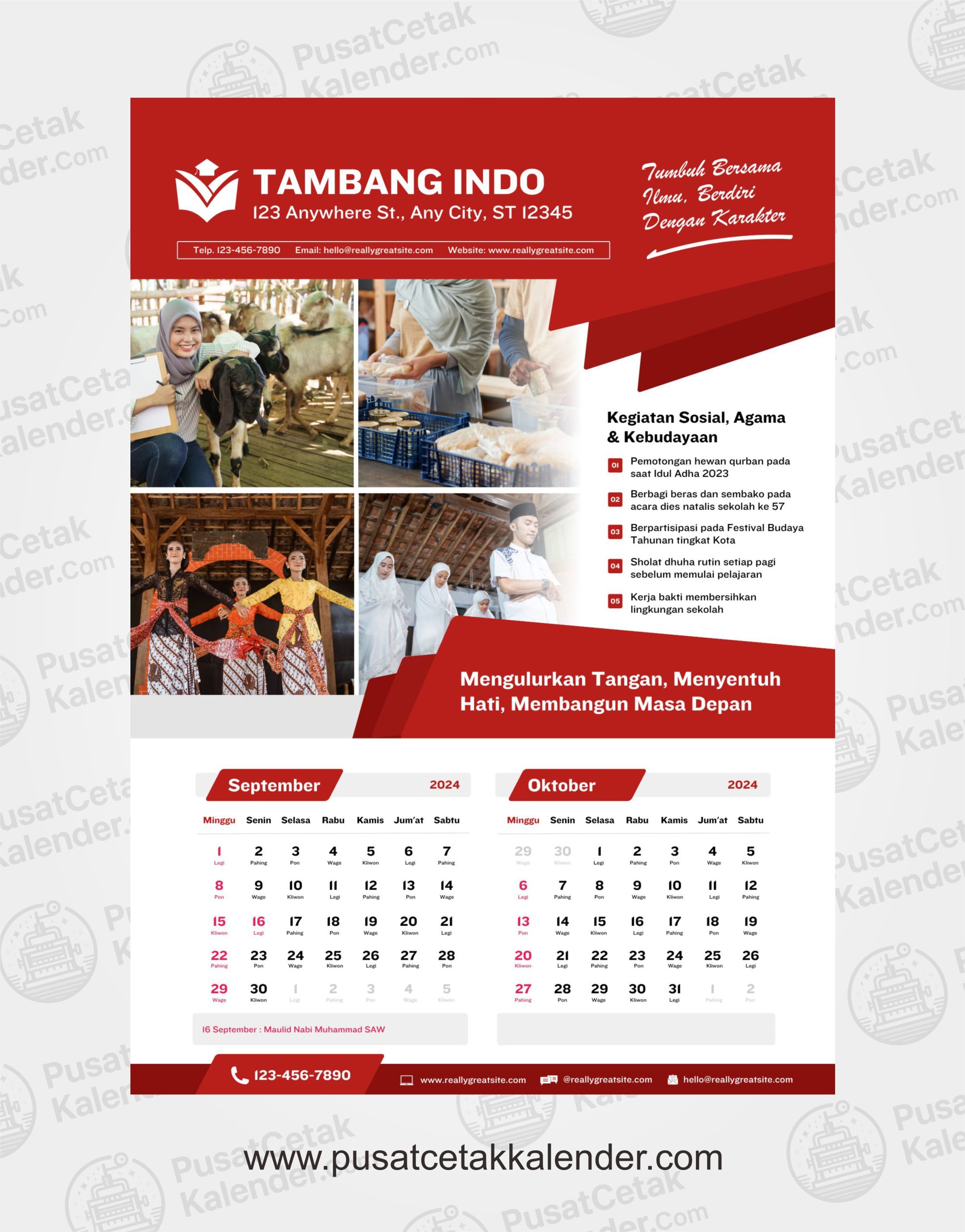 Desain Kalender Pertambangan 5