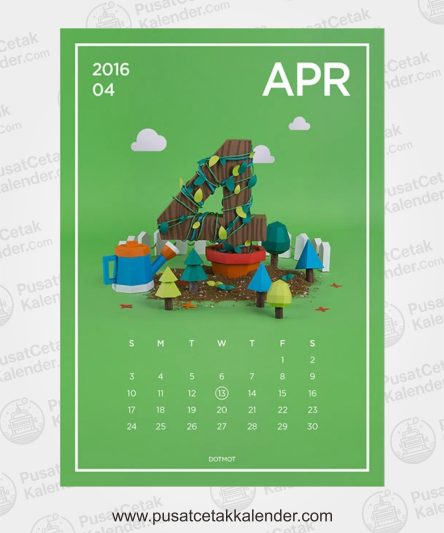 Desain Kalender Game dan Rekreasi