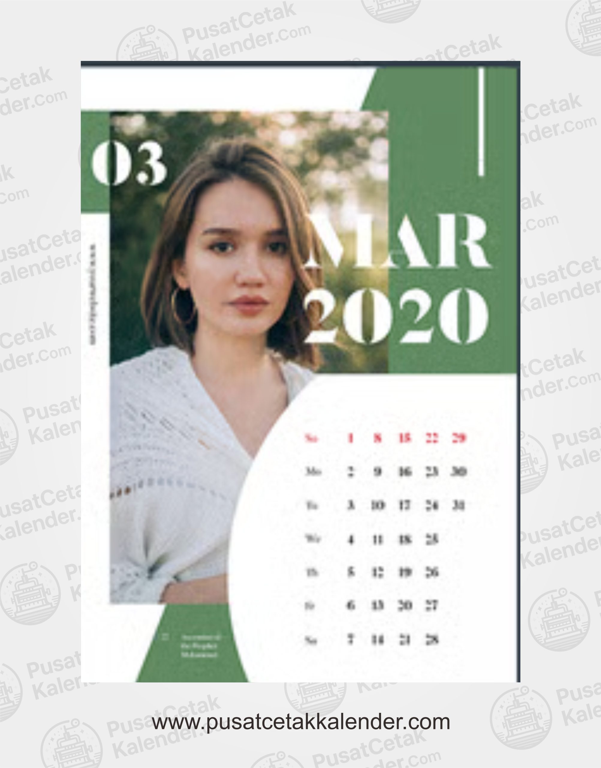 Desain Kalender fashion 3