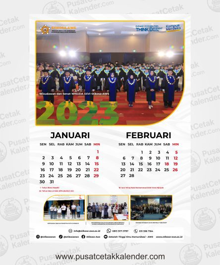Desain Kalender Perawatan Anak