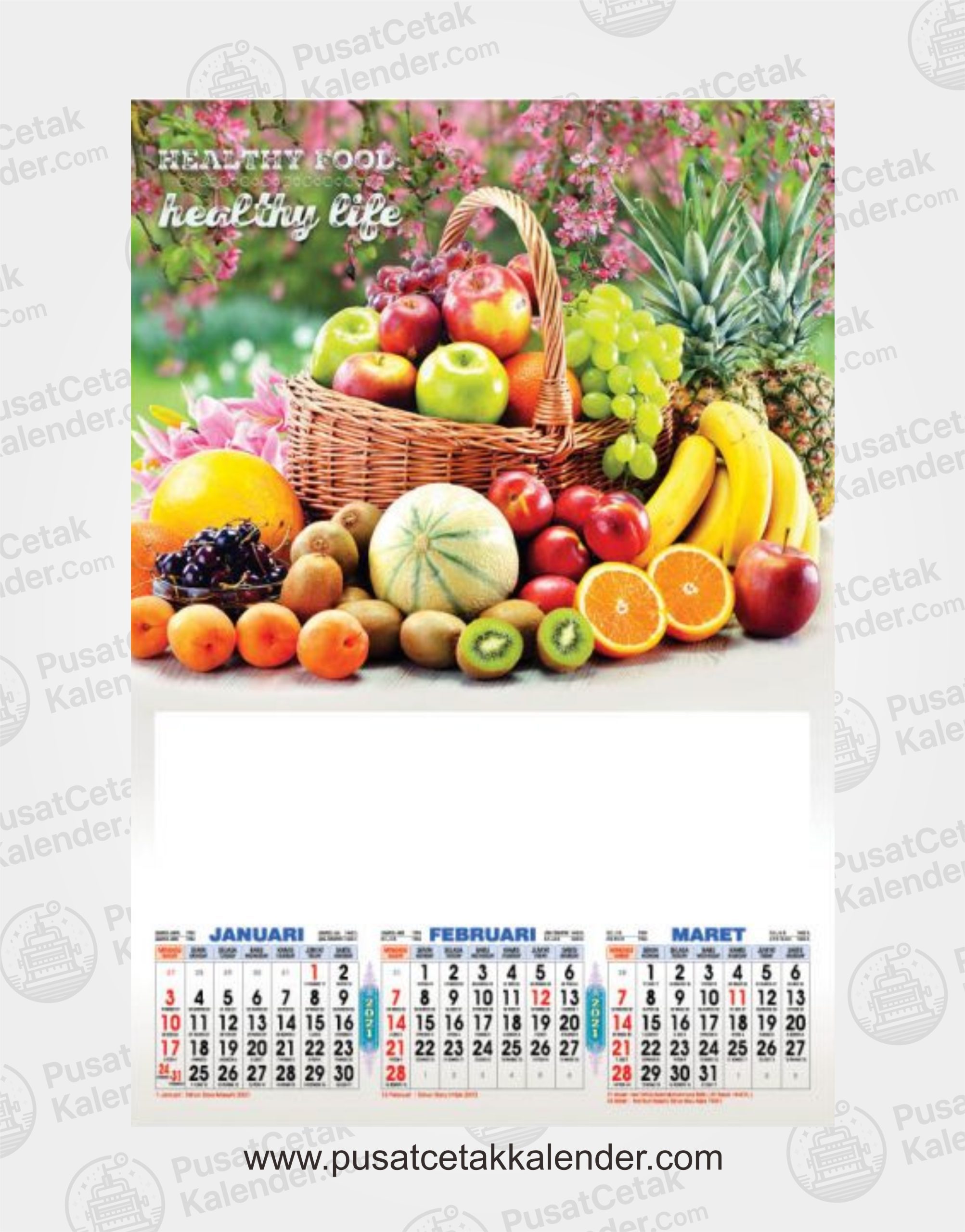 Gambar Kalender Buah