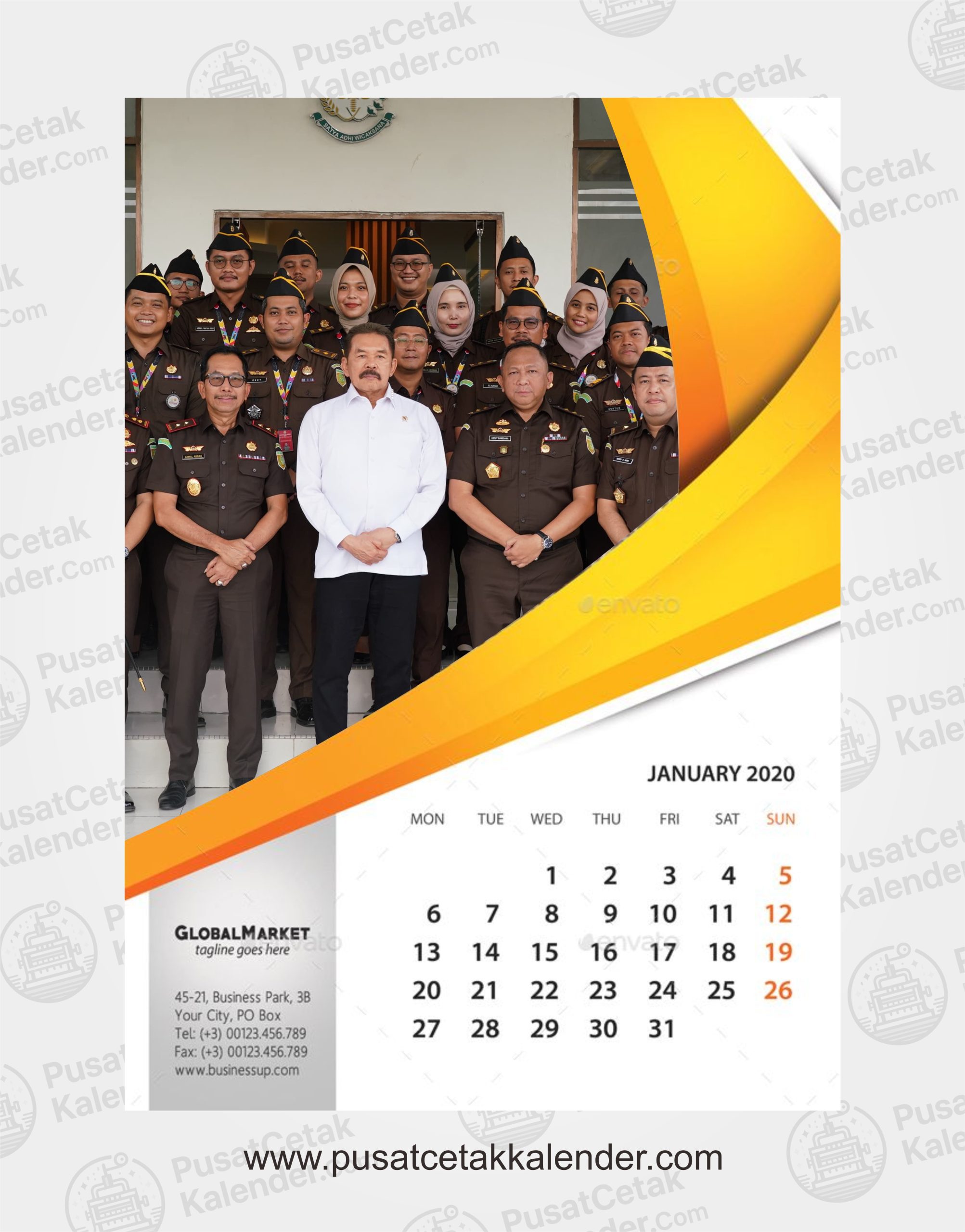 Gambar Kalender Hukum & Jaksa