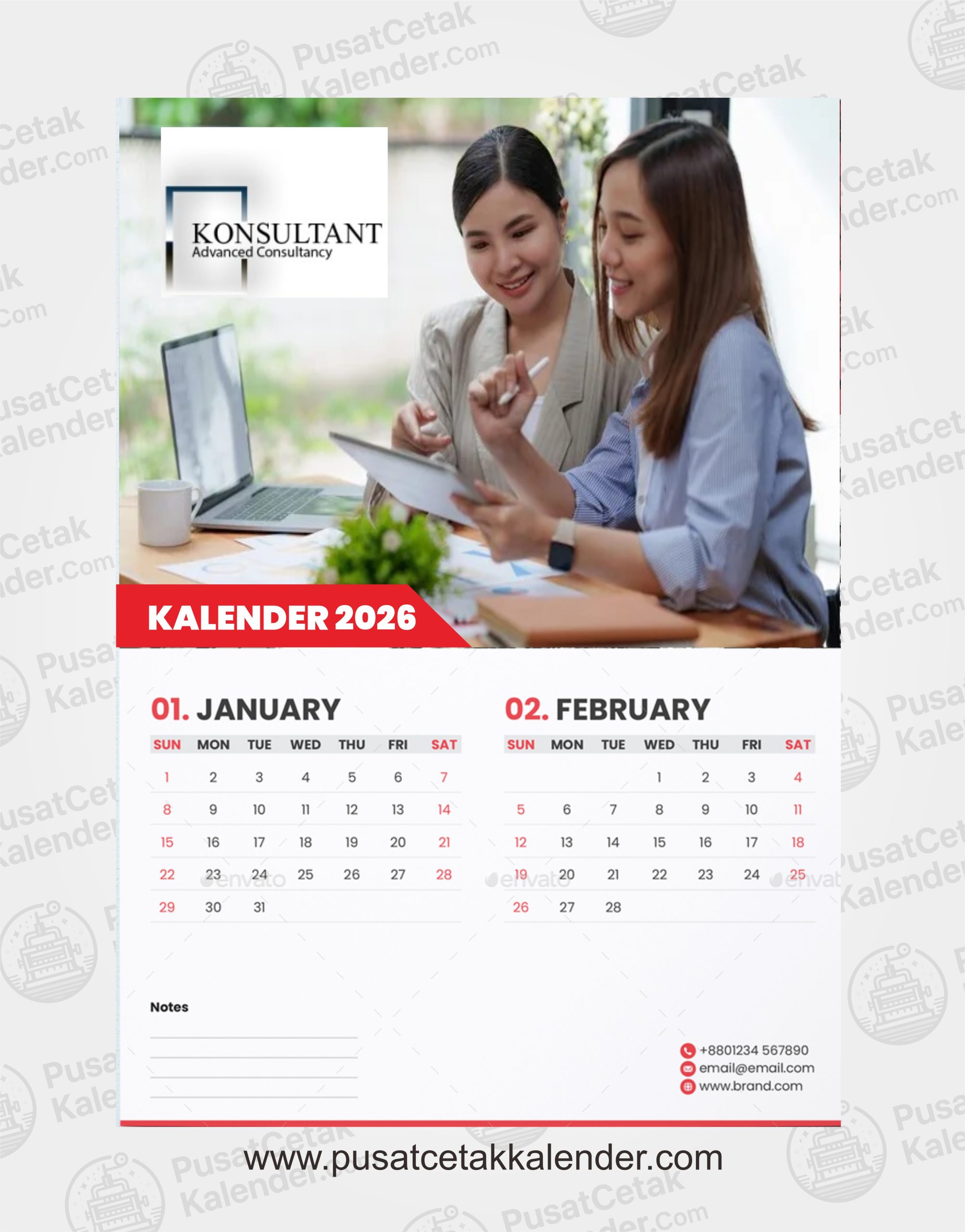 Gambar Kalender Konsultan