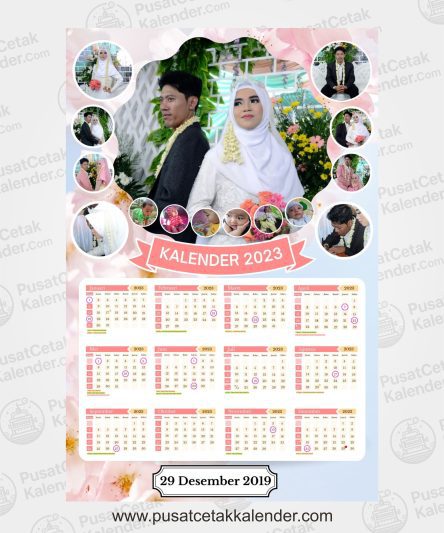 Desain Kalender Pernikahan dan Wedding
