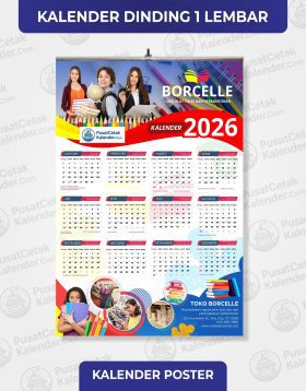 Cetak Kalender Poster Cepat & Murah