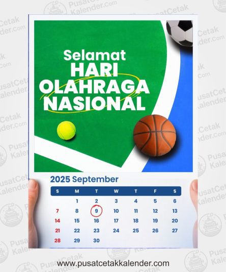 Desain Kalender Basket